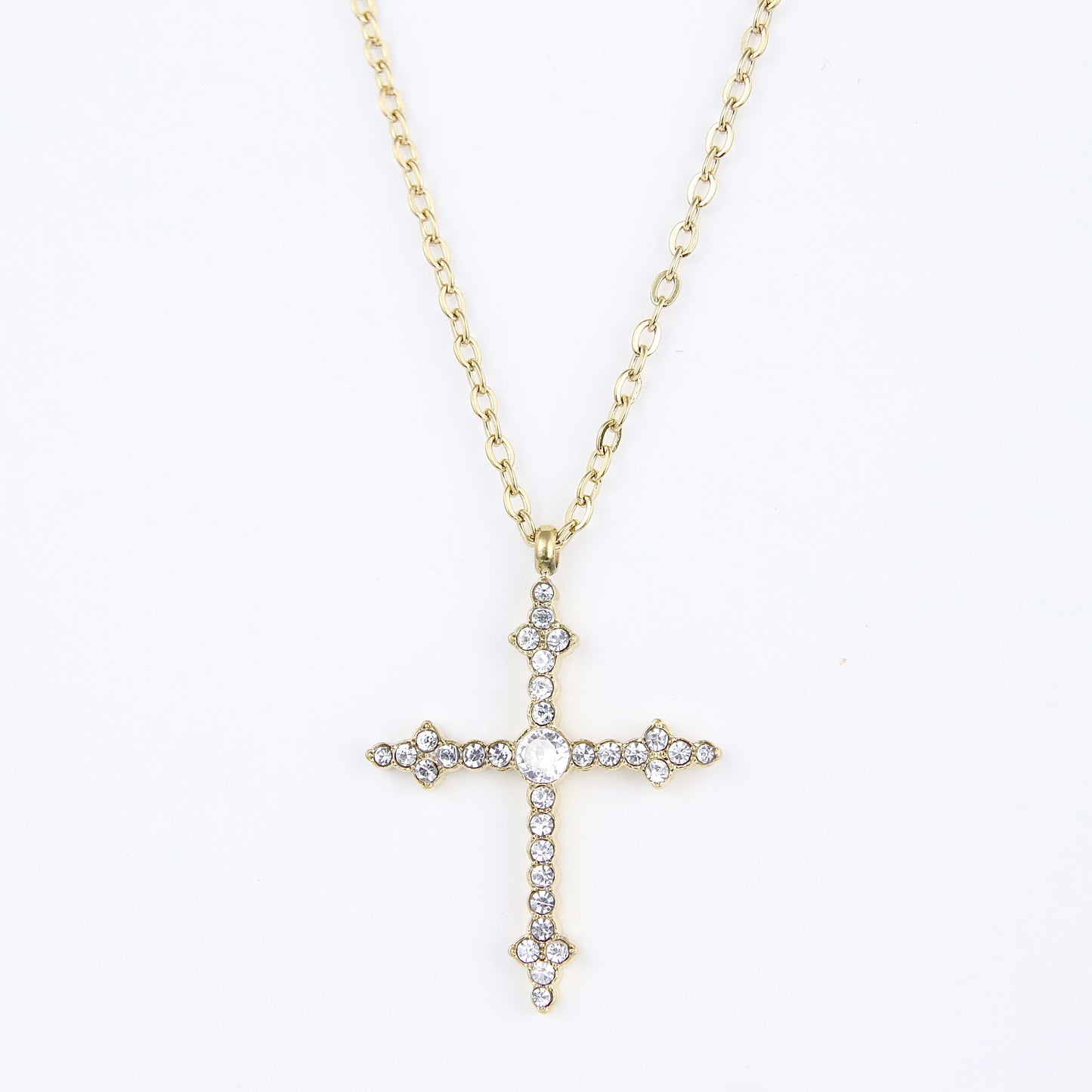 Ciondolo Croce dorata