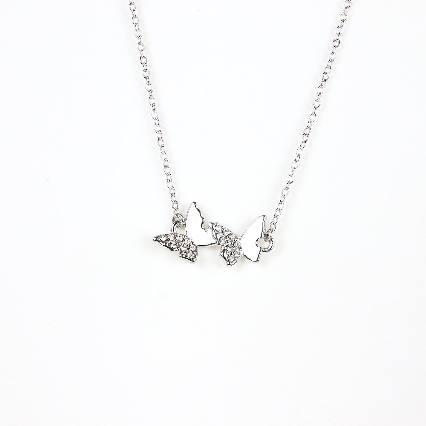 Ciondolo a doppio Farfalle