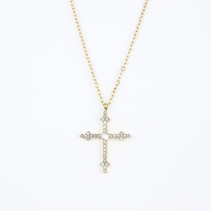 Ciondolo Croce dorata