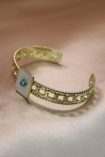 Bracciale in acciaio egiziano