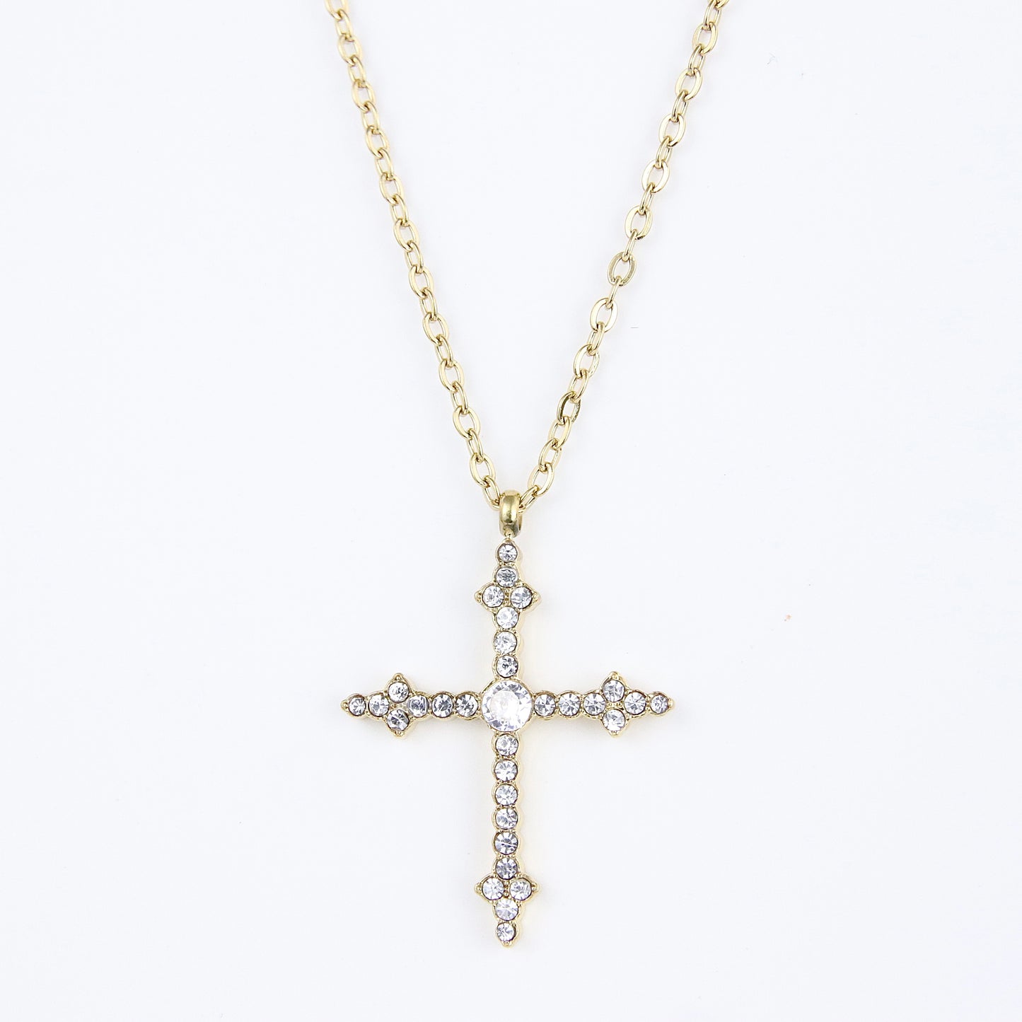 Ciondolo Croce dorata