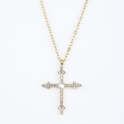 Ciondolo Croce dorata