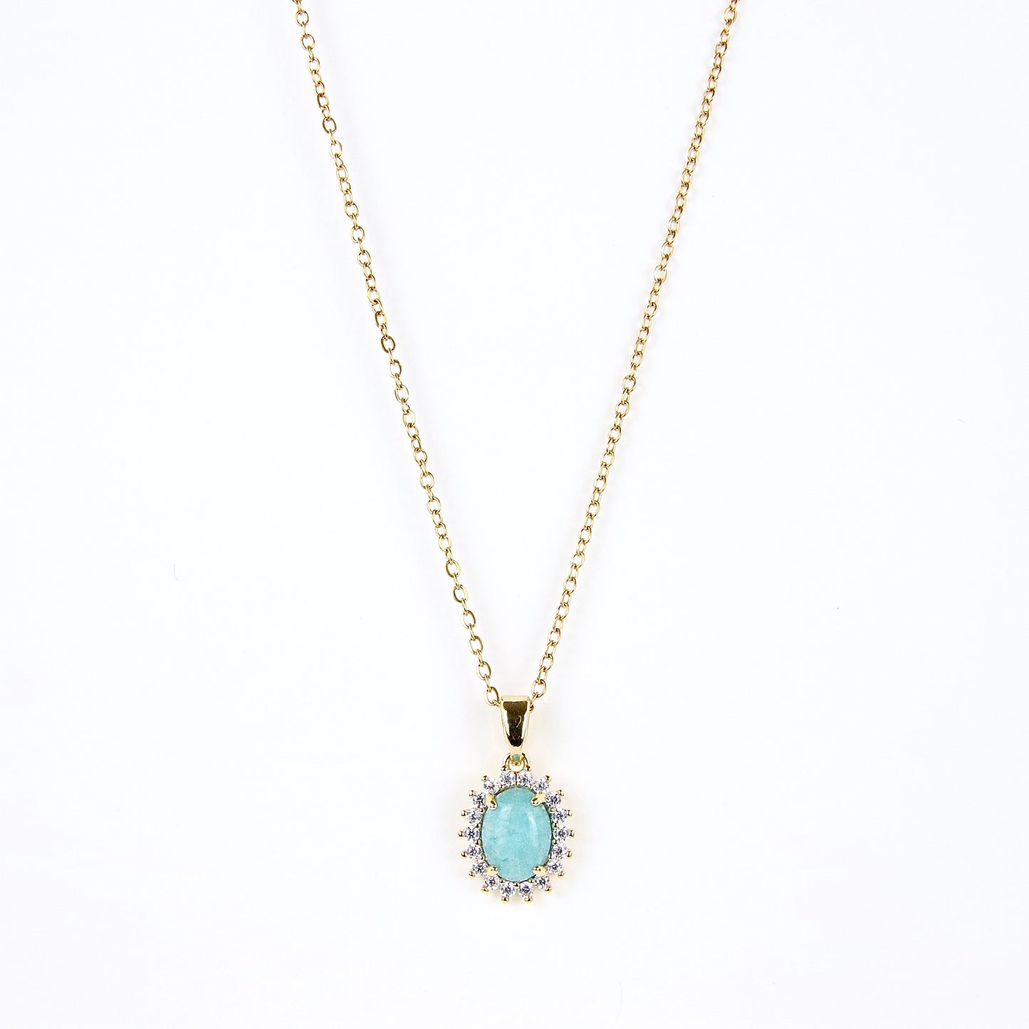 Ciondolo con Perla verde