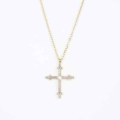 Ciondolo Croce dorata