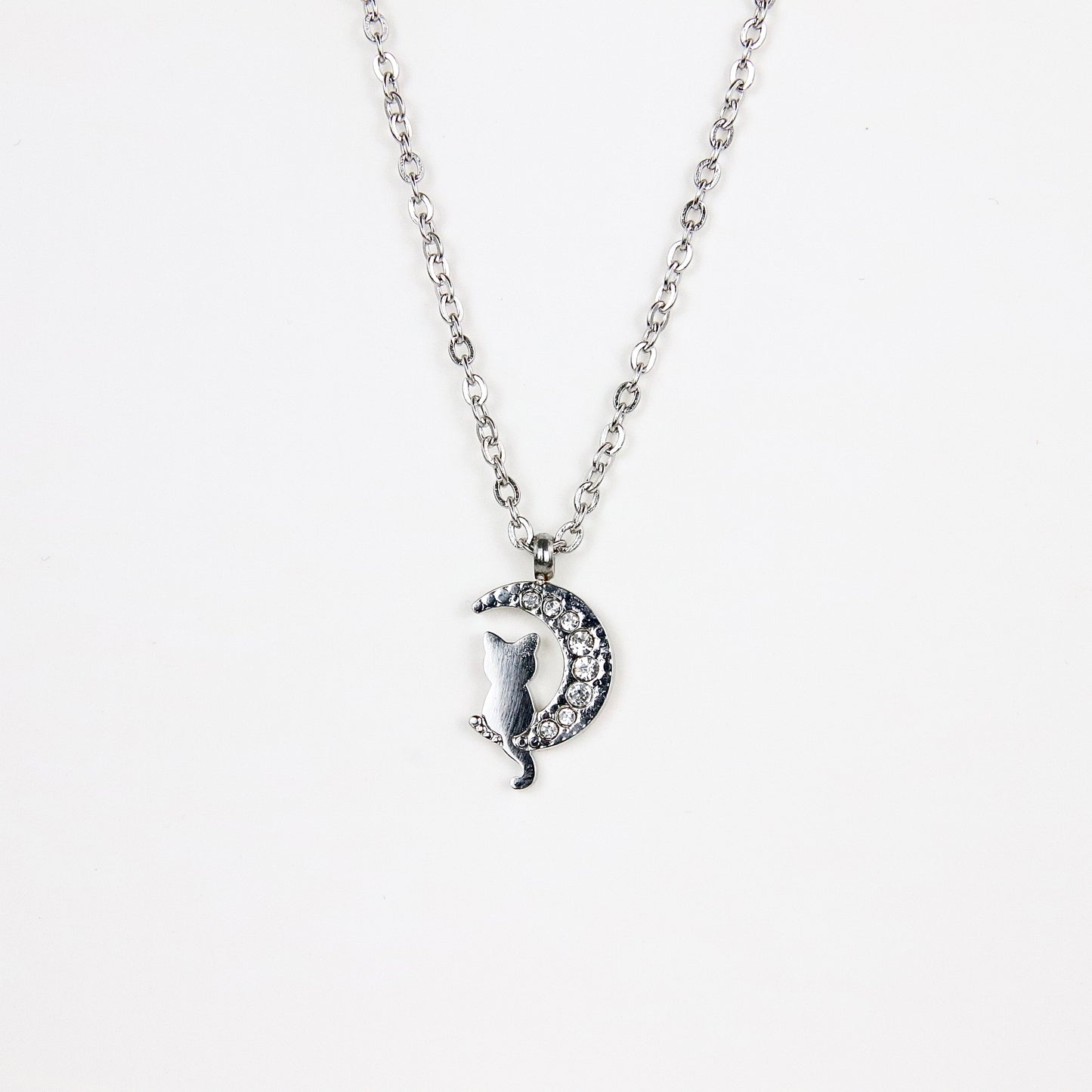 Ciondolo Luna e gattino