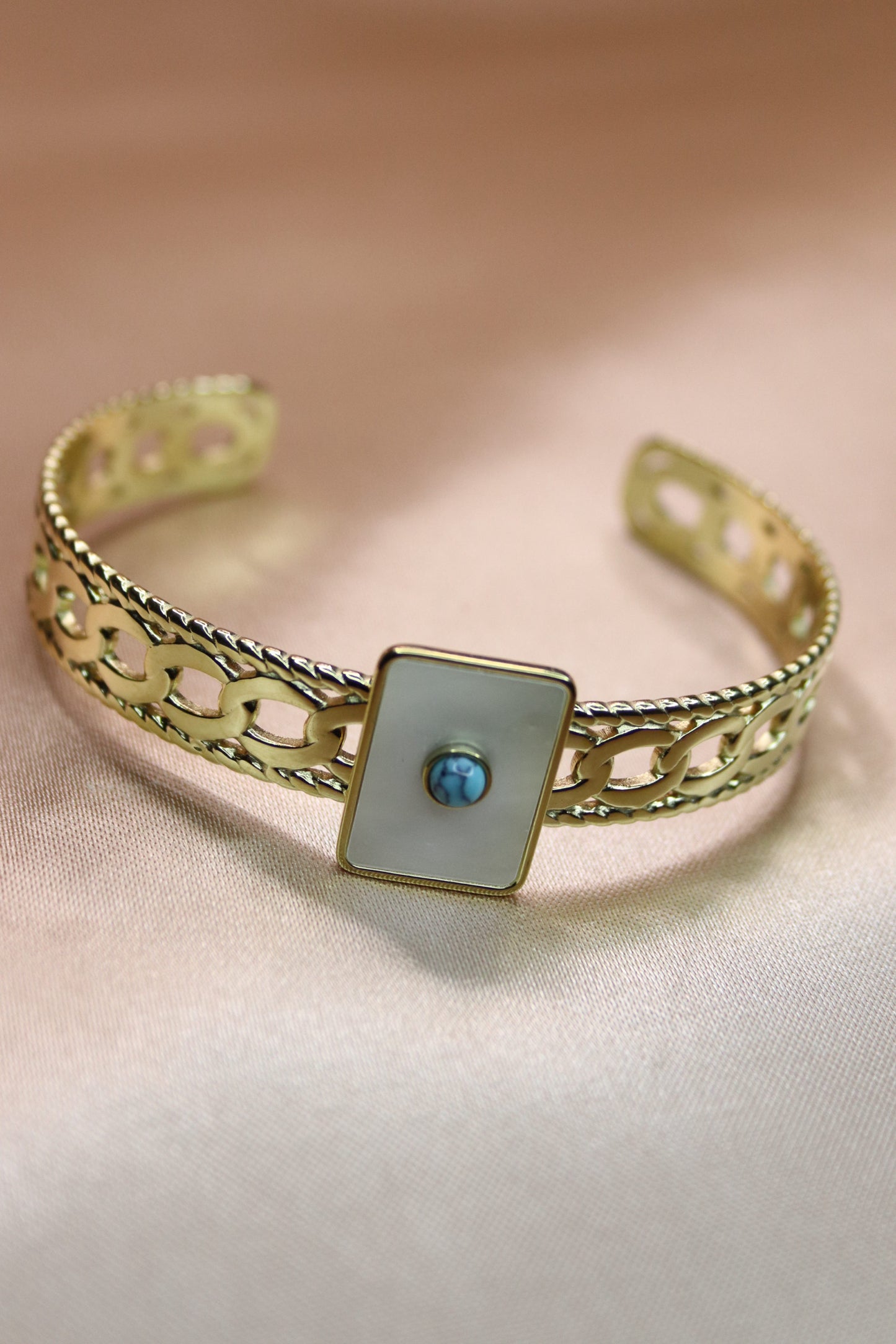 Bracciale in acciaio egiziano