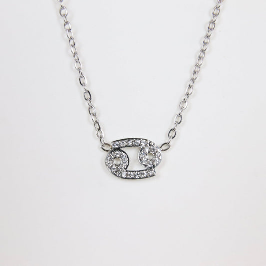 Collana con segno zodiacale cancer