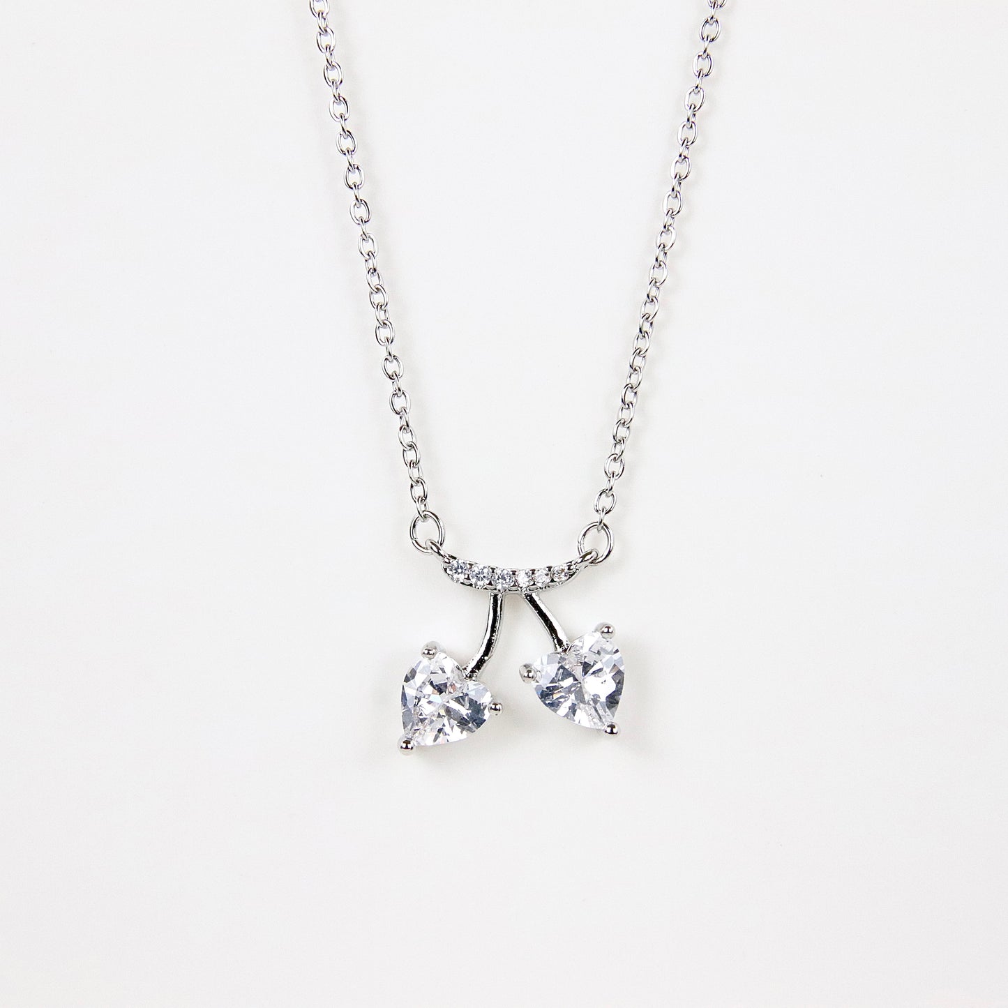 Ciondolo a Ciliegia Cristallina