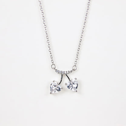 Ciondolo a Ciliegia Cristallina