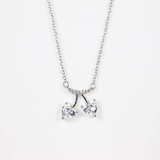 Ciondolo a Ciliegia Cristallina