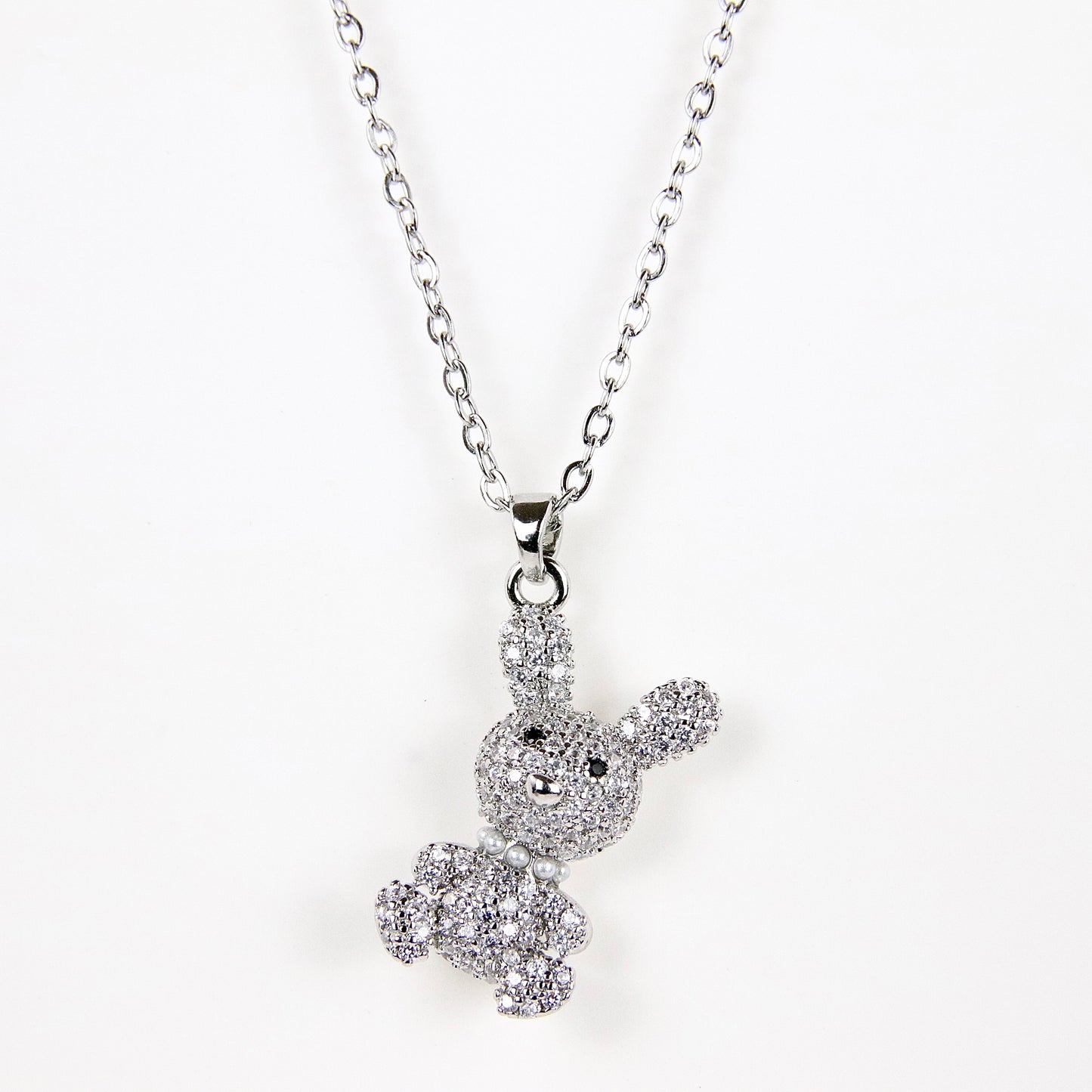 Ciondolo Coniglietto cristallina