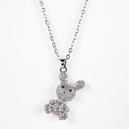Ciondolo Coniglietto cristallina