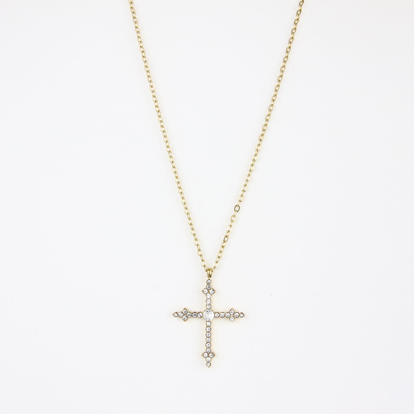 Ciondolo Croce dorata