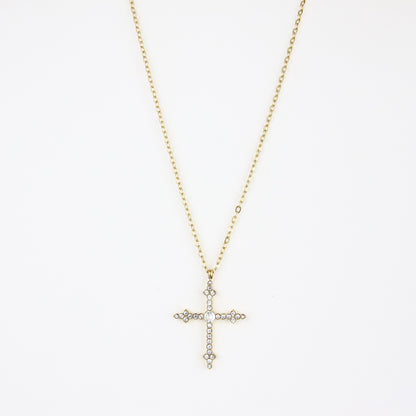 Ciondolo Croce dorata