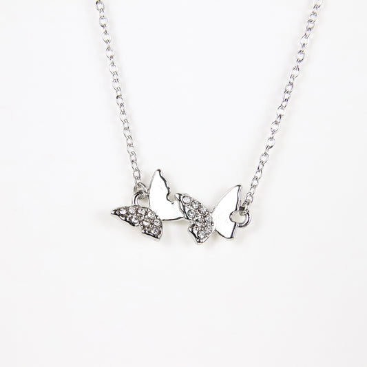 Ciondolo a doppio Farfalle