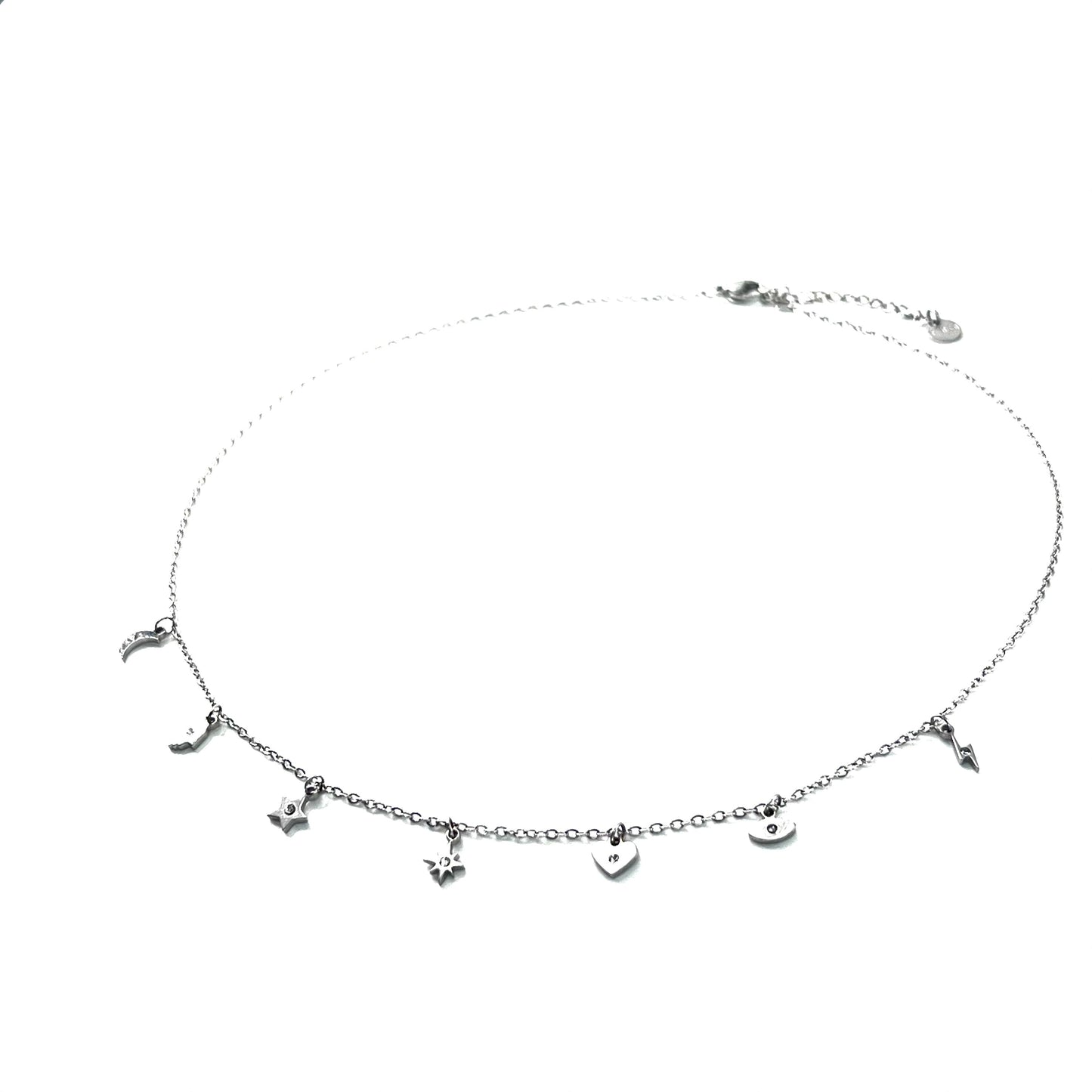 Collana con varietà dì ciondoli