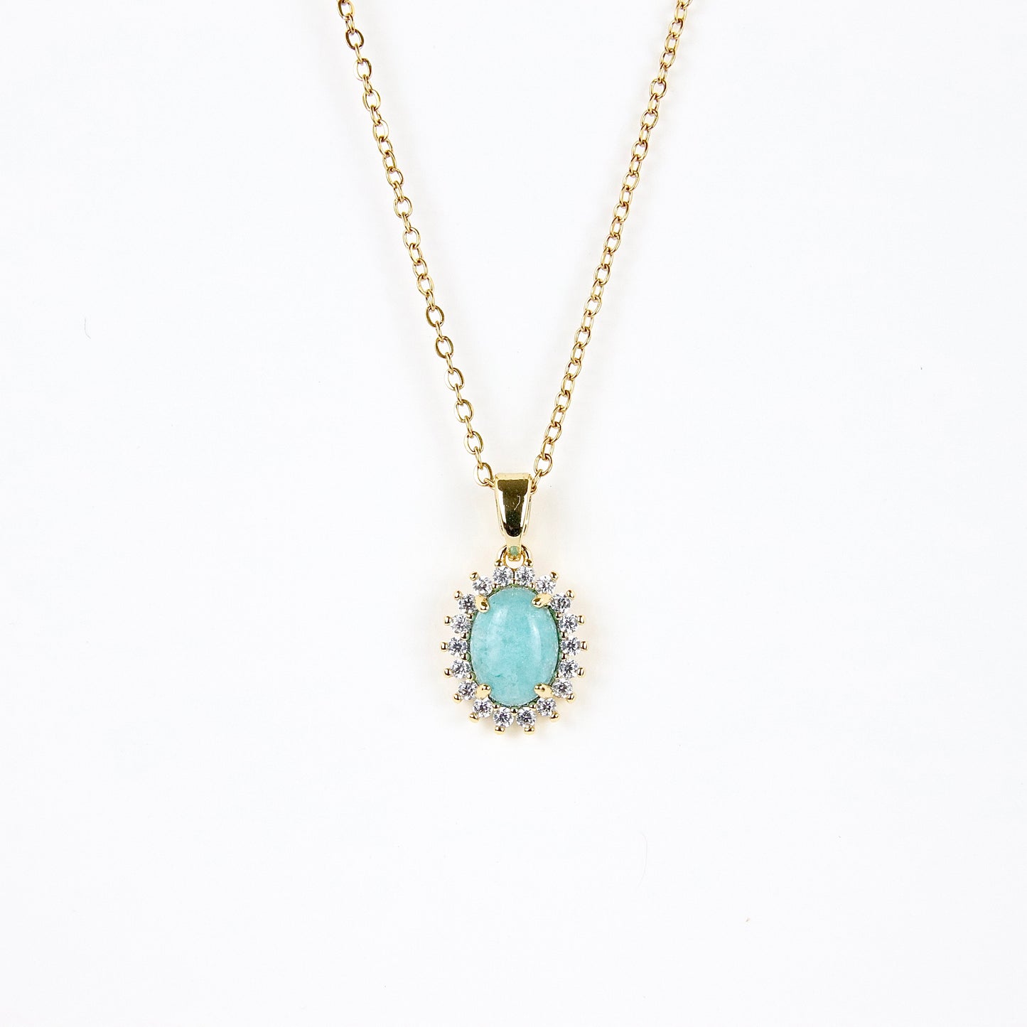 Ciondolo con Perla verde