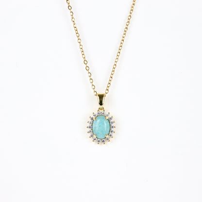 Ciondolo con Perla verde