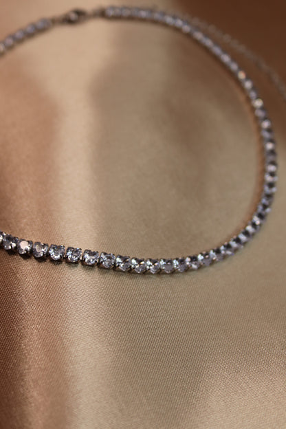 Collana a diamanti a cuore