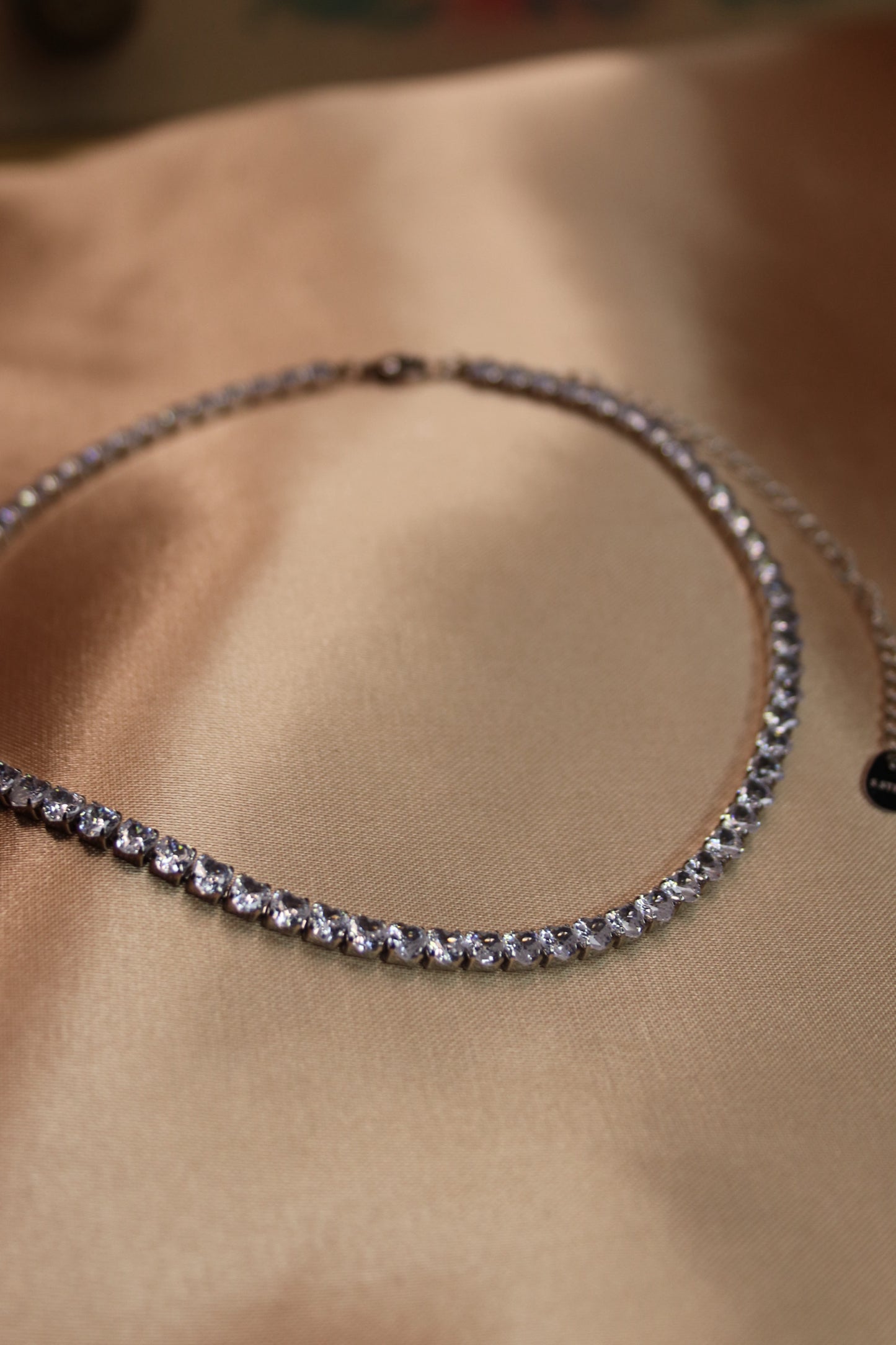 Collana a diamanti a cuore