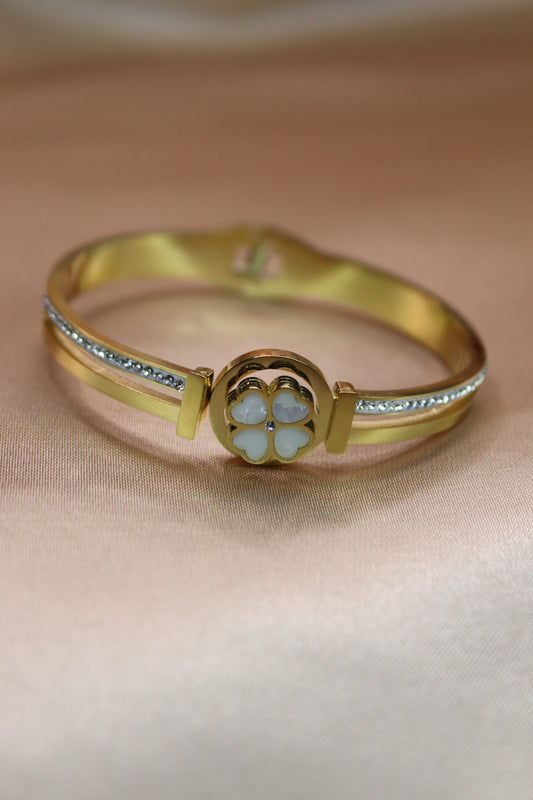 Bracciale a quadrifoglio