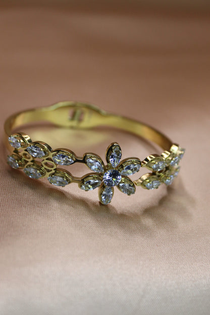 Braccialetti a fiori diamantati