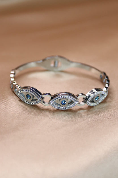 Bracciale con occhi stilizzati