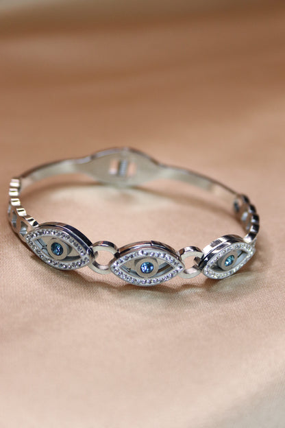 Bracciale con occhi stilizzati