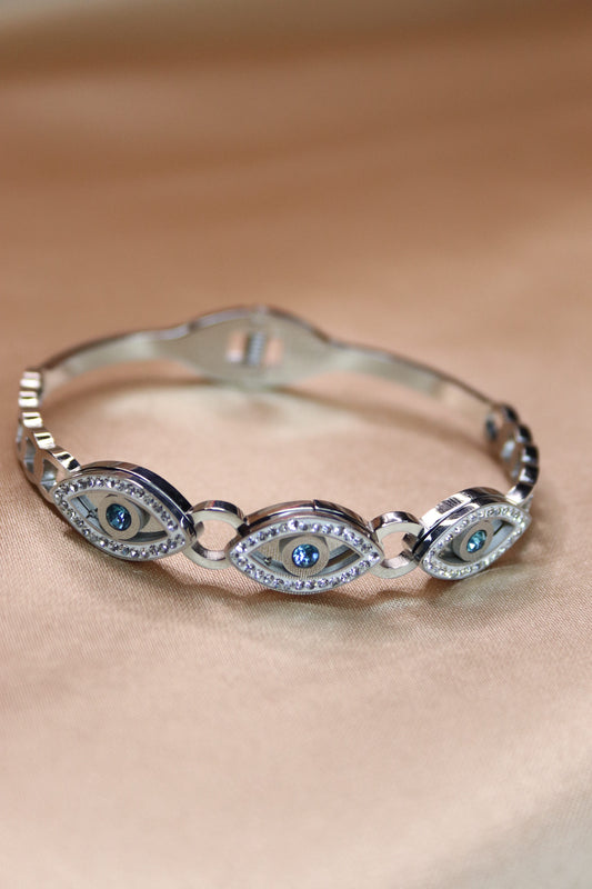 Bracciale con occhi stilizzati